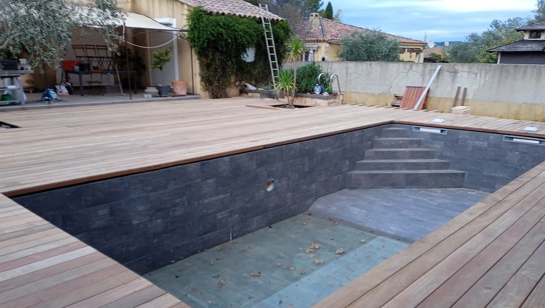 Rénovation d'une piscine 10m x 4m